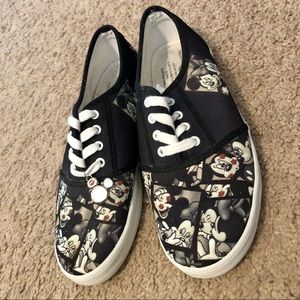 The Bradford Exchange Women’s Mickey Sneakers 9.5